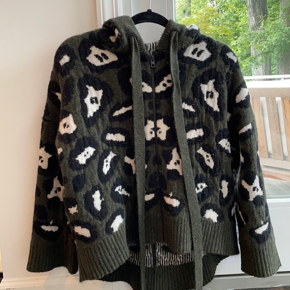 Zadig & Voltaire Lennox zip up hoodie. XS/S but runs big. Like new, worn once.